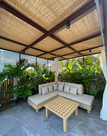 Rattan outdoor furniture